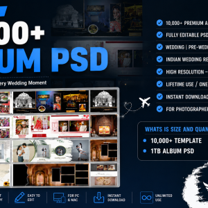 10,000+ Wedding Album PSD Bundle